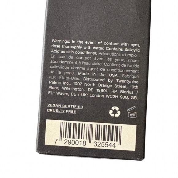 Twentynine Palms Cosmic Cypress Facial Cleanser 3.3oz Salicylic Acid New - Picture 5 of 8